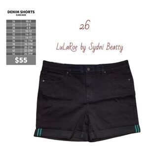 LuLaRoe Cascade Boyfriend Shorts